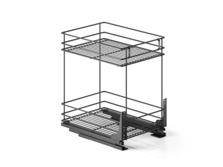 Кош карго 400/2 STD PRO антрацит пов.вис з дотяг (W-2331M-400.P68)