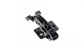 Завіс GTV  SILENTO PRO накладний,без пружини,до рам алю,H=0, 3D Чорний (ZP-SLCARALU09-3DBEO-20)