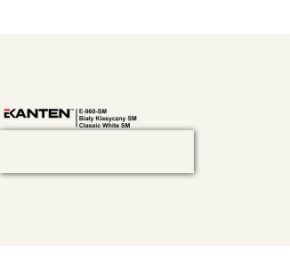 Крайка 43*2  E960 SM Білий класичний