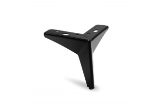 Ніжка GTV STAR, H=135 мм, сталь, чорний матовий