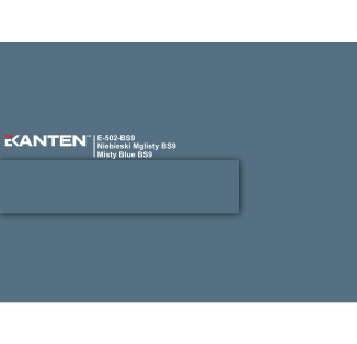 Крайка 22*2  E502 BS9 Туманно-блакитний