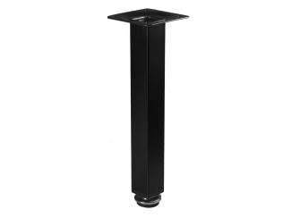 Ніжка з регулюванням квадратна GIFF Nelio 25* 25/200 чорний