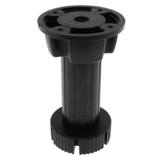 Ніжка меблева пластикова Rehau RAUVARIO 317230-001 Н-100мм Чорна