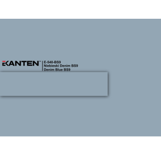 Крайка 22*0.8  E540 BS9 Денім блакитний