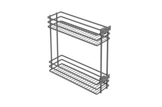 Карго GTV MOVIX 200мм, без направляючих, колір антрацит