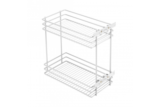 Карго GTV MOVIX 250мм, нижнього монтажу без направляючих, колір білий