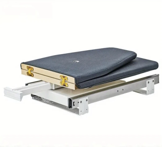 Прасувальна вбудована дошка з фанери, чехол сірий