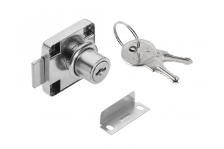 Замок GTV квадратний 138 стальний механізм хром (ZZ-KM-138N-01-S)