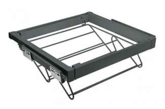 Полиця для взуття GTV ELITE 600мм з дотягом Антрацит /WG-POBUW60-60