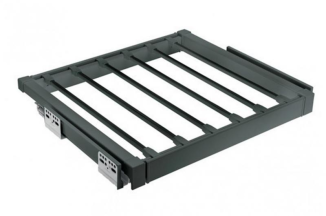 Вішак для штанів GTV ELITE 900мм з дотягом Антрацит /WG-WSPOD90-60