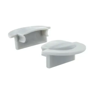 Заглушка  профіля Led врізного, алюминий/ ZPV-7