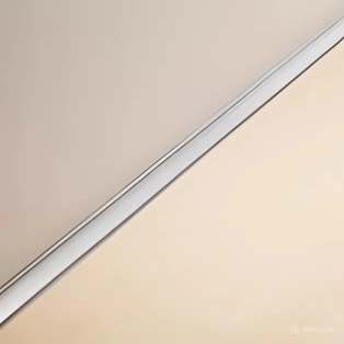 Плінтус РЕХАУ Slim Line plus 157L, алюміній L=4,2 м