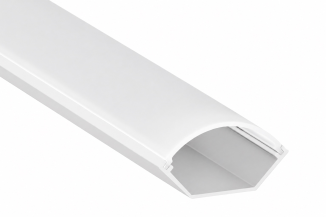 Профиль для Led ленты угловой Premium (с линзой), БЕЛЫЙ (2м)