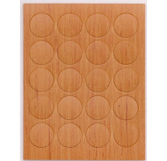 Заглушка самоклеюча вільха 734